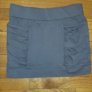Y2K Gray Mini Skirt